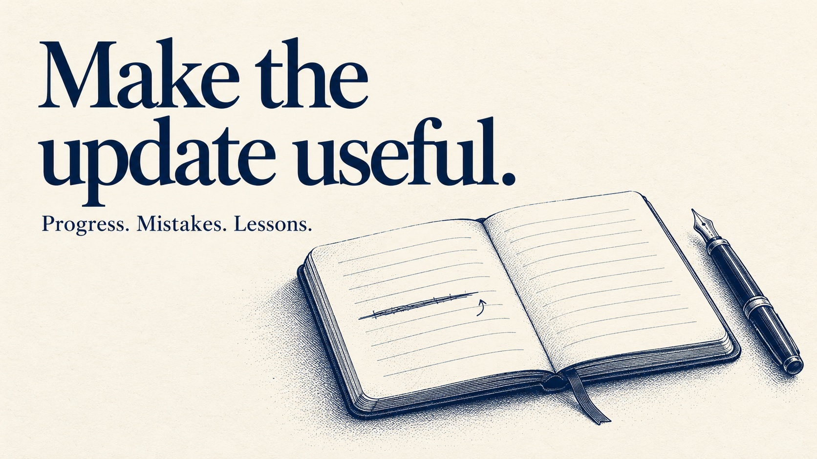 How to Write a Public Update People Can Learn From