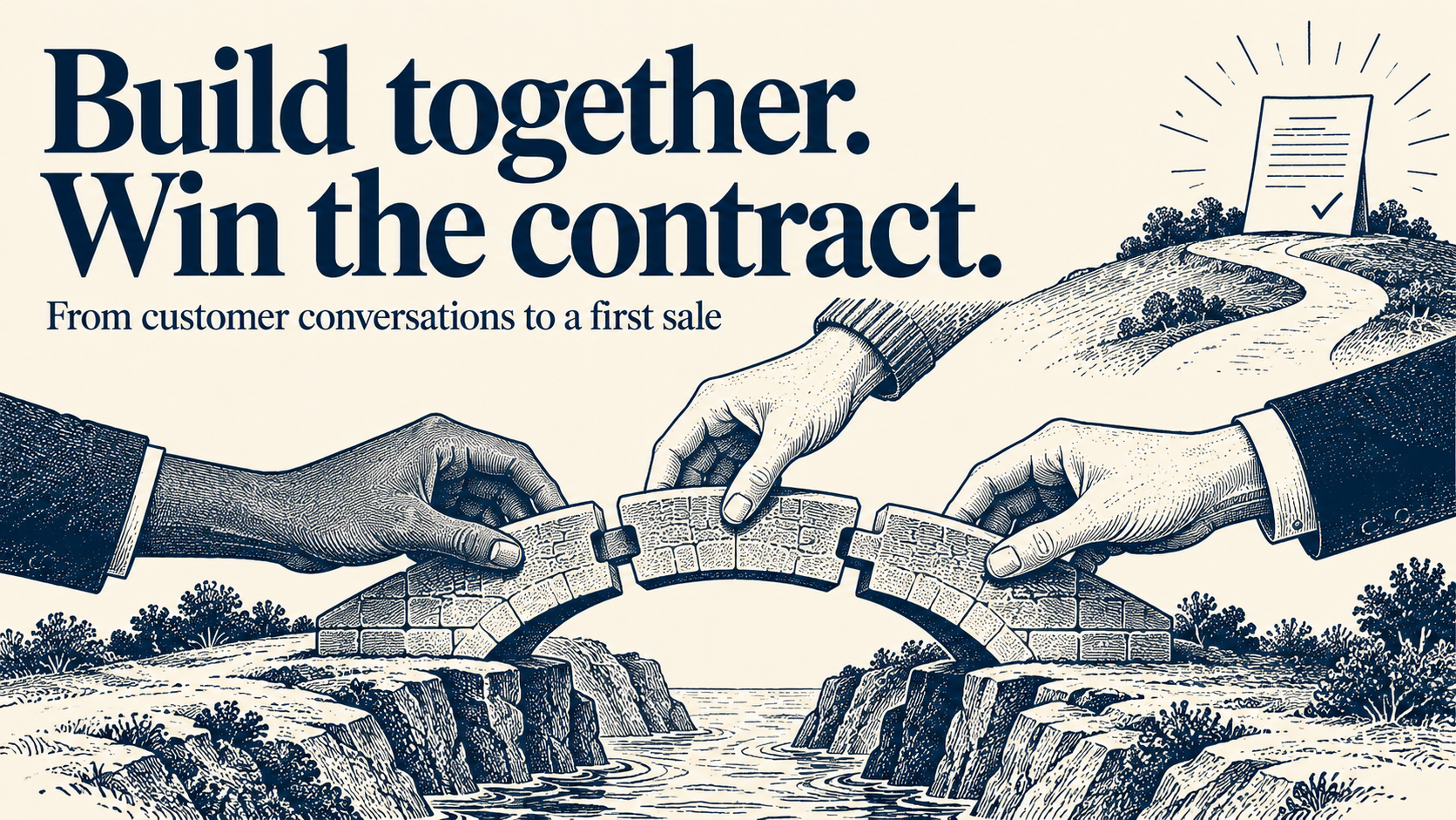 Co-Building Your Way to a First Contract